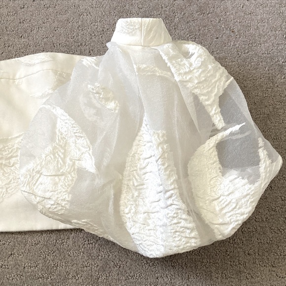 PREA JAMES BRIDAL Anja burnout organza bodice, 10. - Picture 8 of 16